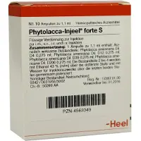 Heel Phytolacca Injeel forte S Ampullen 10 St