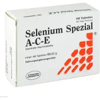 Stroschein Gesundkost Ammersbek GmbH Selenium Spezial A-C-E Selenhefe-Vitamintabletten, 180 St. Tabletten