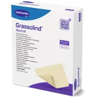 Grassolind Salbenkompressen 10x10 cm steril 50 St Kompressen