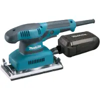 Makita BO3711J Geräuscharmer und ergonomischer Schwingschleifer mit Drehzahlregelung