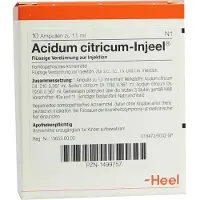 Heel Acidum Citricum Injeel Ampullen 10 St