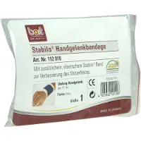 Bort Stabilo Handgelenkbandage Gr.1 blau 1 St Bandage(s)