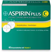 Bayer vital gmbh Aspirin Plus C Brausetabletten 40 St