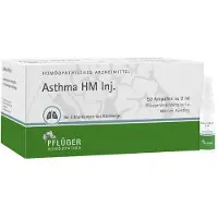 Homöopathisches Laboratorium Alexander Pflüger GmbH & Co. KG Asthma HM Inj.ampullen 50X2 ml
