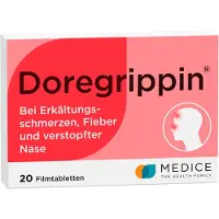 Medice Arzneimittel Pütter GmbH & Co. KG Doregrippin 500 mg/ 10 mg 20 St