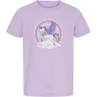 Equipage Kinder T-Shirt Anna lavender SS26 mit großem Einhorn Druck, Größe: 140