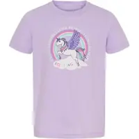 Equipage Kinder T-Shirt Anna lavender SS26 mit großem Einhorn Druck, Größe: 128