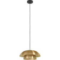 Eglo Hängelampe Cenciara, 1-flammige Pendelleuchte über Esstisch, Esszimmerlampe, Hängeleuchte mit E27, Ø 40 cm