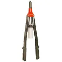 Briconess Nietzange für 3.0-6.4 mm Nieten, Aluminium/Edelstahl, ergonomische Griffe, Anti-Rutsch-Spitzen