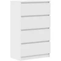 vidaXL Sideboard Weiß 60x35x98,5 cm Holzwerkstoff