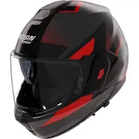 Nolan N120-1 Ciclone Klapphelm, schwarz/rot, 2XL (64)