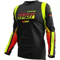 Shot Race Gear Devo Block Langarm-trikot