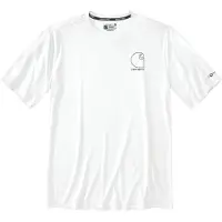 Carhartt T-Shirt Force Sun Defender S/S Herren White-XXL