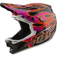 Troy Lee Designs D4 Carbon MIPS Torched Downhill Helm