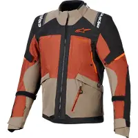 Alpinestars Andes V4 Drystar Jacke Walnut Rust Black, Größe: M