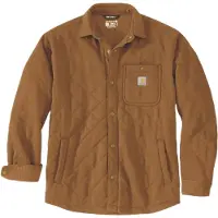 Carhartt Quilted Snap Front Shirt Textil Jacke