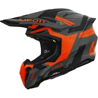 Airoh Twist 3 Dynasty Crosshelm M unisex Futter grau matt, M