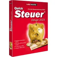 Lexware Quicksteuer Deluxe 2023 | für die Steuererklärung 2022 | Sofortdownload