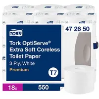 Tork Toilettenpapier T7 Premium 3-lagig, 18 Rollen