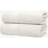 Wolkenfeld Duschtücher "Premium Low-Twist Baumwolle 550 g/m² – 2 große Duschtücher" 70×140 cm – weich, saugfähig und ideal für Bad & Wellness