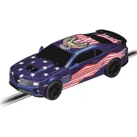 Carrera Chevrolet Camaro Stars "n Stripes Slotcar 1:43 Modellauto