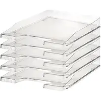HAN 5 Briefablagen Junior transparent