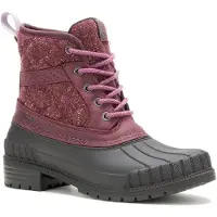 Kamik Winterstiefel Sienna Mid 2 Leder - Made in Canada - burgunderrot Damen