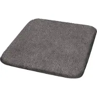Kleine wolke Badteppich Wilna schiefer, 50 x 60 cm GLO782113930