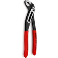 Knipex Wasserpumpenzange Alligator DIN ISO 8976 Länge 180mm Spannweite 36mm schwarz atramentiert - 88 01 180 SB