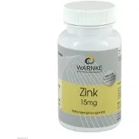 Warnke Vitalstoffe GmbH Zink 15 mg Tabletten 250 St