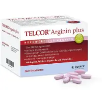 Quiris Healthcare GmbH & Co. KG TELCOR Arginin plus, 240 St. Tabletten