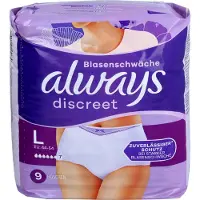 Always discreet Inkontinenz Pants plus L 9 St Binden