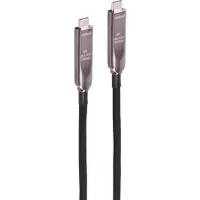 Shiverpeaks --USB Anschlusskabel, USB-C hybridcable, 3.2, 8K, 10G, 60W, PVC, 12,5m (BS30-43215)