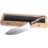 Stoneline Chefmesser 33,2 cm, in edler Aufbewahrungsbox aus Holz