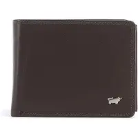 Braun Büffel Portemonnaie GOLF RFID Geldbörse 8 Kartenfächer + Loop braun Uni - Leder