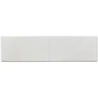 Lycce Wandkissen WEISS L Breite 115cm Kunstleder mit Montage-Set