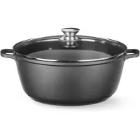 Super Merchant Kasserolle mit Antihaft-Beschichtung,7L,Schwarz,367x290x(H)122mm