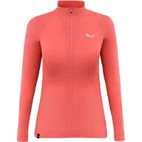 Salewa Zebru MED Warm AMR W 1/2Z Tee etruscan red (1980) 36