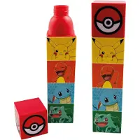 Nintendo Pokémon Flasche Wasserflasche für Kinder, 650 ml Leicht und robust