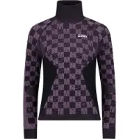 Mons Royale Ascender Merino Seamless Mock Neck Long Sleeve