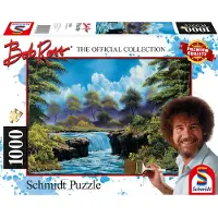Schmidt Spiele Puzzle 1000 Teile BOB ROSS Wasserfall