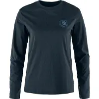 Fjällräven Langarmshirt 1960 Logo LS Damen Dark Navy-XS