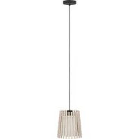 Eglo Hängelampe Fattoria, 1-flammige Pendelleuchte über Esstisch, Esszimmerlampe, Hängeleuchte mit E27, Ø 20 cm