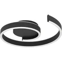Eglo Andabaia-Z, Flexible Halterung, Schwarz, Schwarz, Aluminium, Stahl, Schwarz, Drinnen