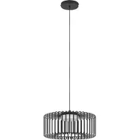 Eglo Ginestrone-Z Smart Pendelleuchte Ø45 – Schwarz - RGB + Tunable White - Zigbee & Bluetooth