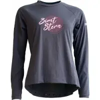 Zimtstern - Women's Spunz Shirt L/S - Radtrikot Gr S schwarz