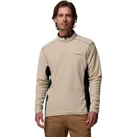 Columbia - Klamath Range II Half Zip - Fleecepullover Gr XL - Regular beige