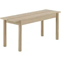 Muuto - Linear Wood Bank 110 x 34 cm, Eiche