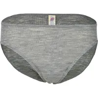 Engel - Damen Bikini Slip - Merinounterwäsche Gr 42/44 grau