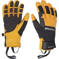 Camp - Handschuhe zum Bergsteigen und Klettern - Geko Grip Black/Yellow für Herren aus Wolle - Größe S - Gelb
